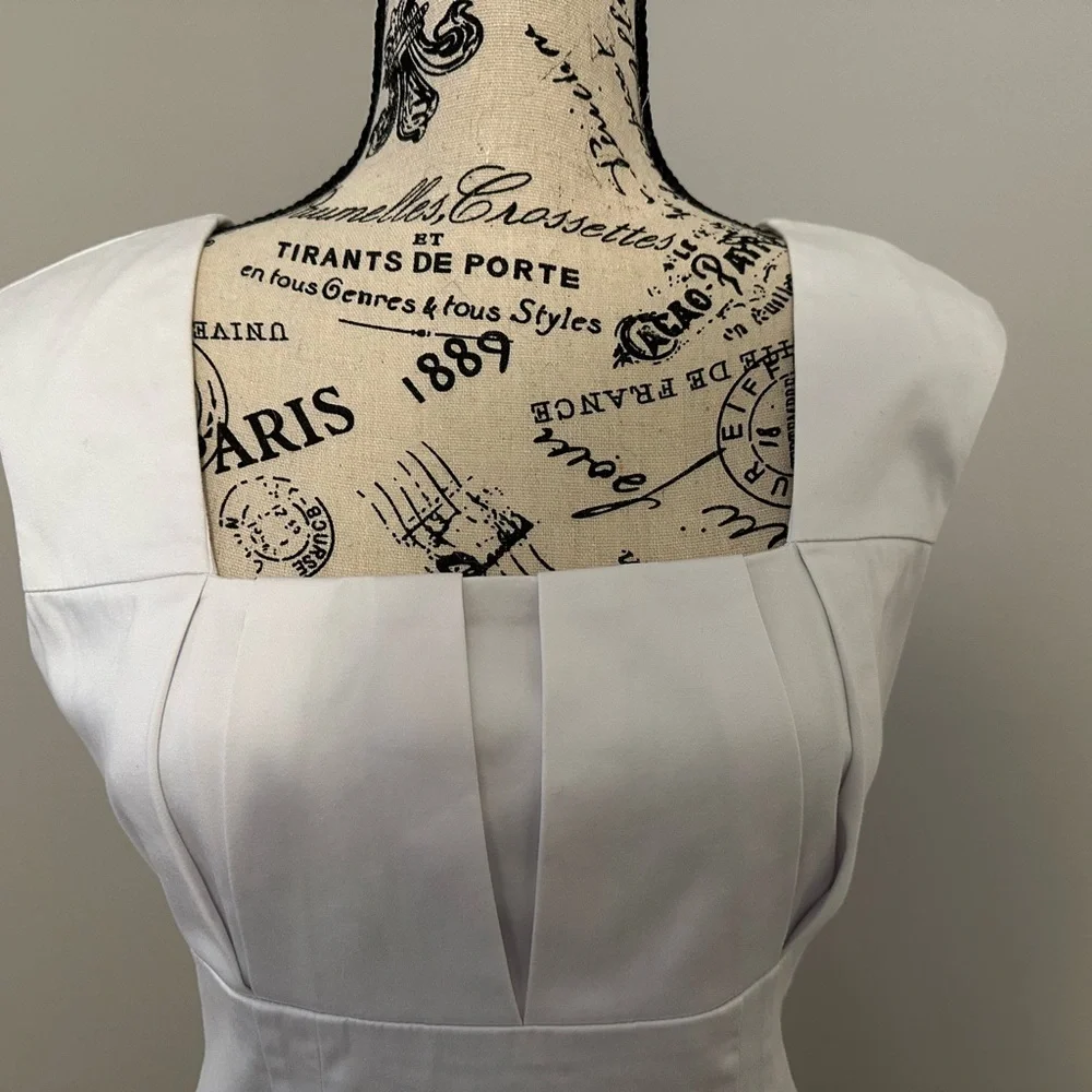 Gorgeous White Calvin Klein Sheath Dress size 4 - Picture 3 of 3